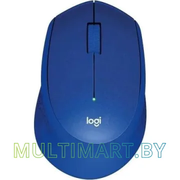 Мышь Logitech M331 Silent Plus (синий)